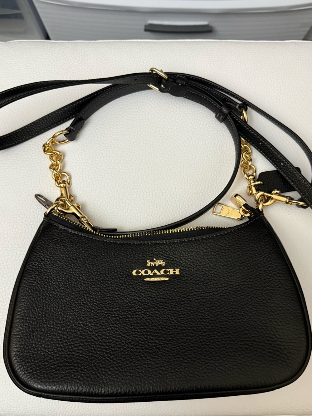 Coach Black Teri Shoulder Bag